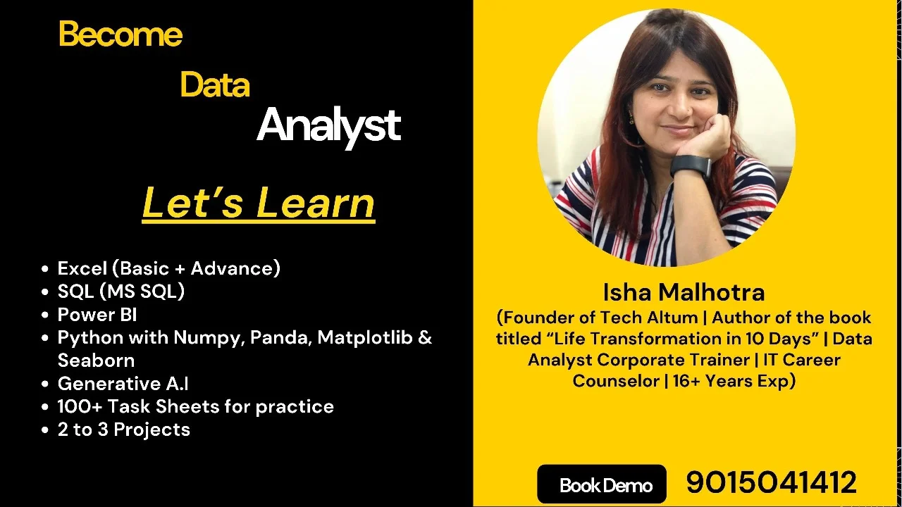 Data Analyst Course in Noida Sector 15