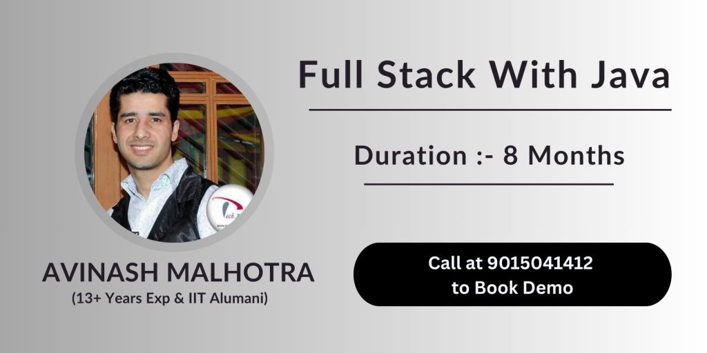 Full Stack Java Developer Course in Noida